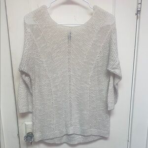 Cozy Knit Sweater in Light Beige